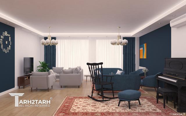 طراحی داخلی واحد مسکونی آناهیتا