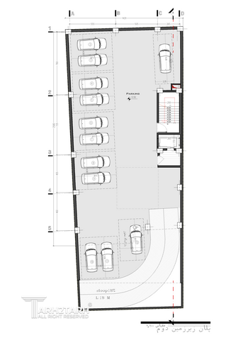 نمونه کار دفتر معماری بدیع 