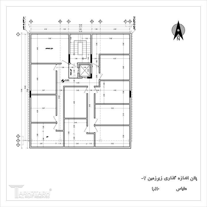  مسابقه طراحی پلان، نما و روف گاردن فراز کنگان 