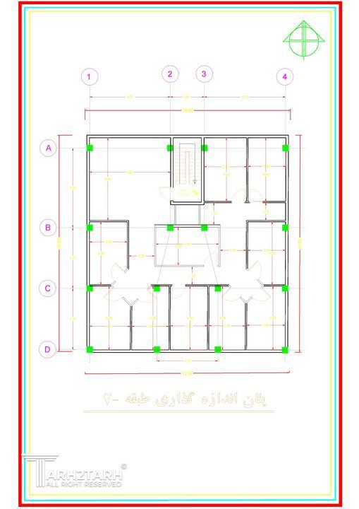  مسابقه طراحی پلان، نما و روف گاردن فراز کنگان 