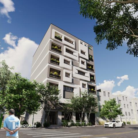 طراحی پلان، نما و روف گاردن فراز کنگان