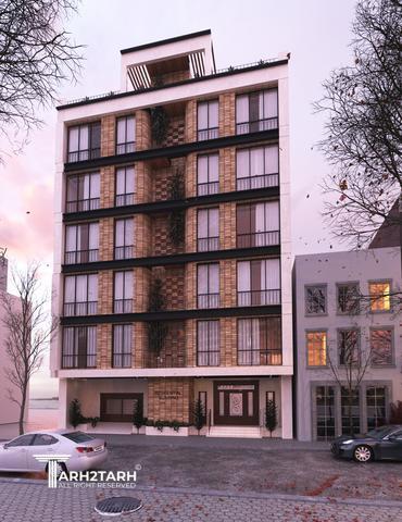 طراحی پلان، نما و روف گاردن فراز کنگان