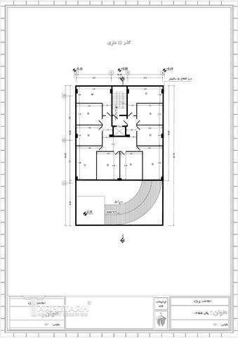 طراحی پلان، نما و روف گاردن فراز کنگان