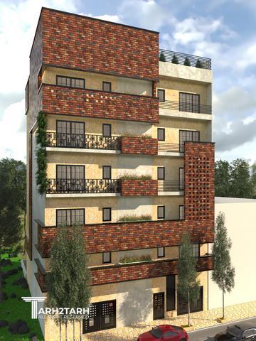 طراحی پلان، نما و روف گاردن فراز کنگان