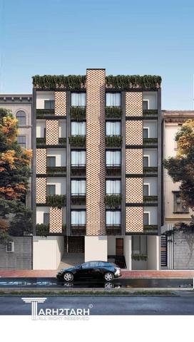 طراحی پلان، نما و روف گاردن فراز کنگان