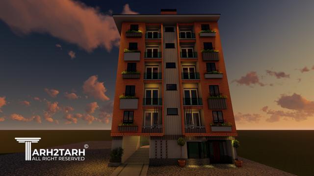 طراحی پلان، نما و روف گاردن فراز کنگان