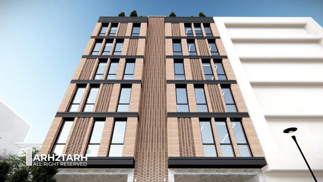 طراحی پلان، نما و روف گاردن فراز کنگان