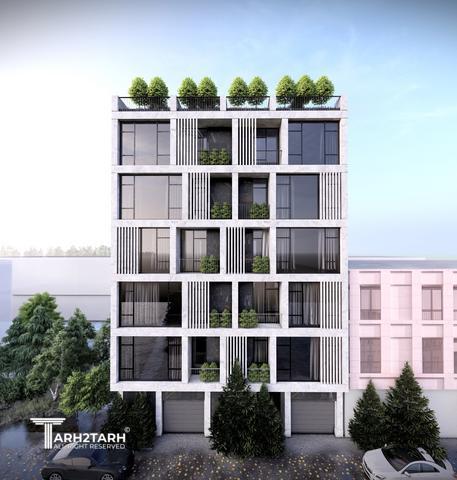 طراحی پلان، نما و روف گاردن فراز کنگان