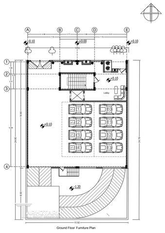 طراحی پلان، نما و روف گاردن فراز کنگان
