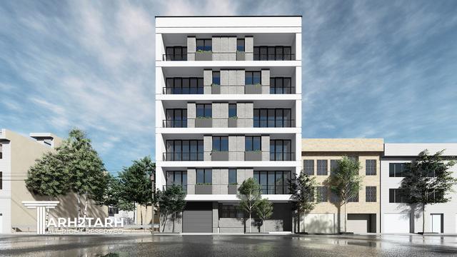 طراحی پلان، نما و روف گاردن فراز کنگان