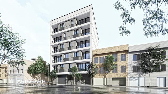 طراحی پلان، نما و روف گاردن فراز کنگان