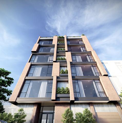 طراحی پلان، نما و روف گاردن فراز کنگان