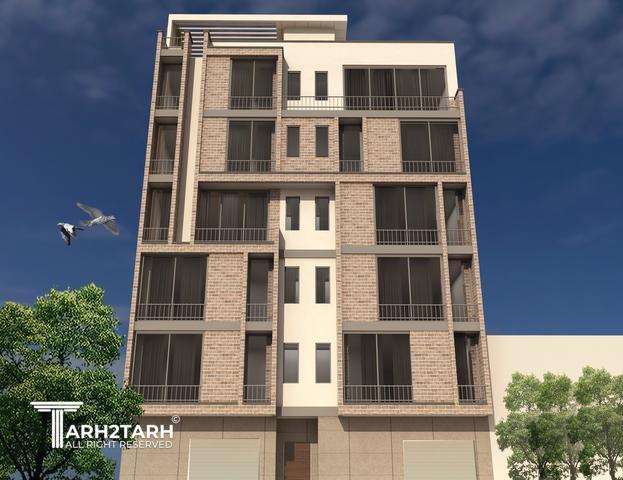 طراحی پلان، نما و روف گاردن فراز کنگان