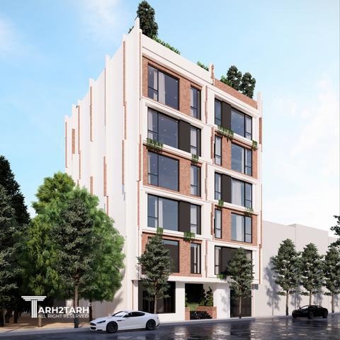 طراحی پلان، نما و روف گاردن فراز کنگان