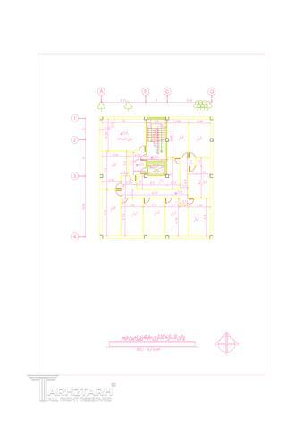 طراحی پلان، نما و روف گاردن فراز کنگان
