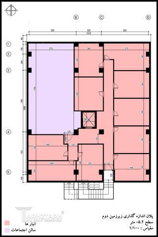 طراحی پلان، نما و روف گاردن فراز کنگان