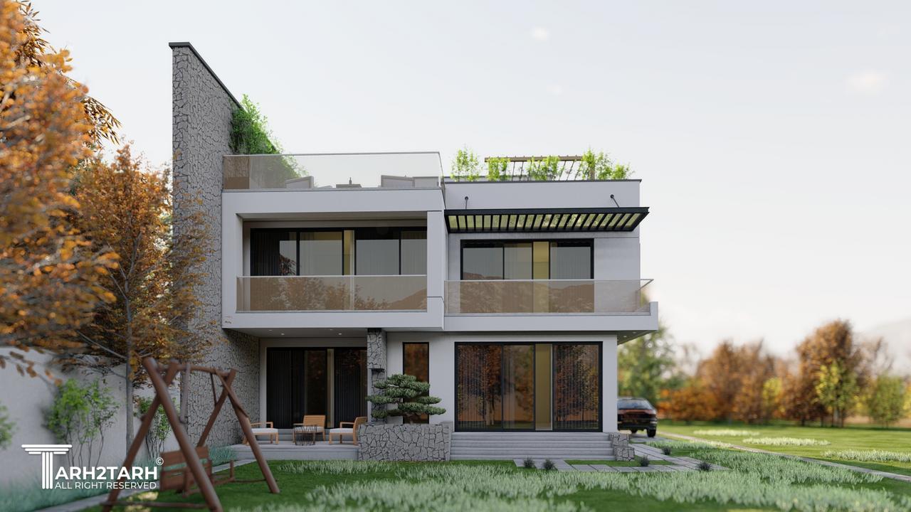 مسابقه طراحی ویلا نمک آبرود