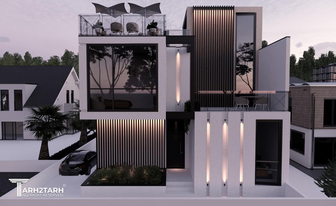 مسابقه طراحی ویلا نمک آبرود