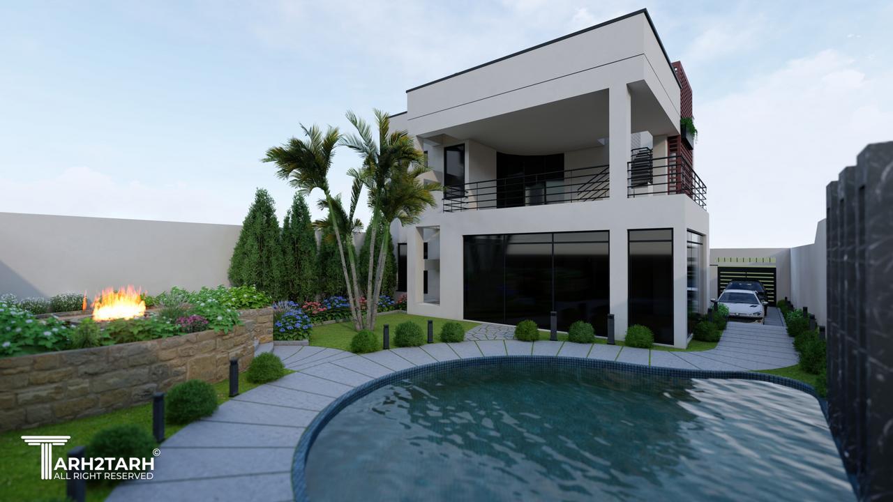 مسابقه طراحی ویلا نمک آبرود