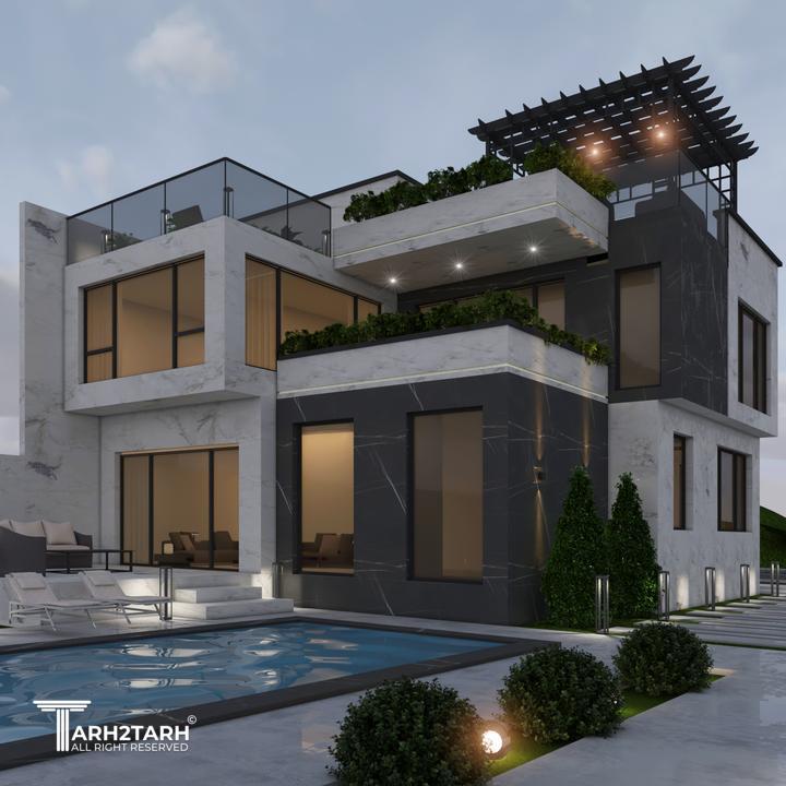 مسابقه طراحی ویلا نمک آبرود