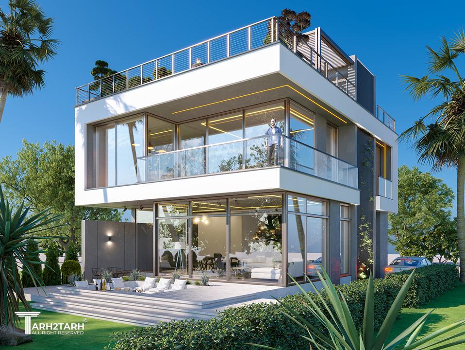 مسابقه طراحی ویلا نمک آبرود