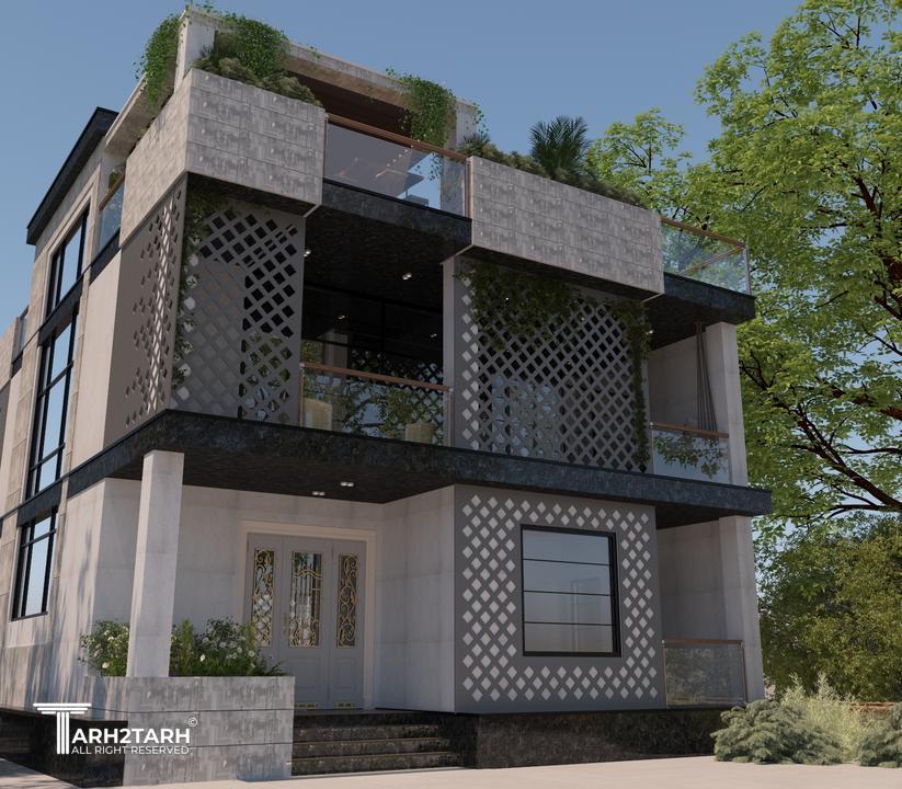 مسابقه طراحی ویلا نمک آبرود