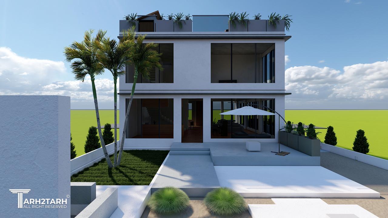 مسابقه طراحی ویلا نمک آبرود