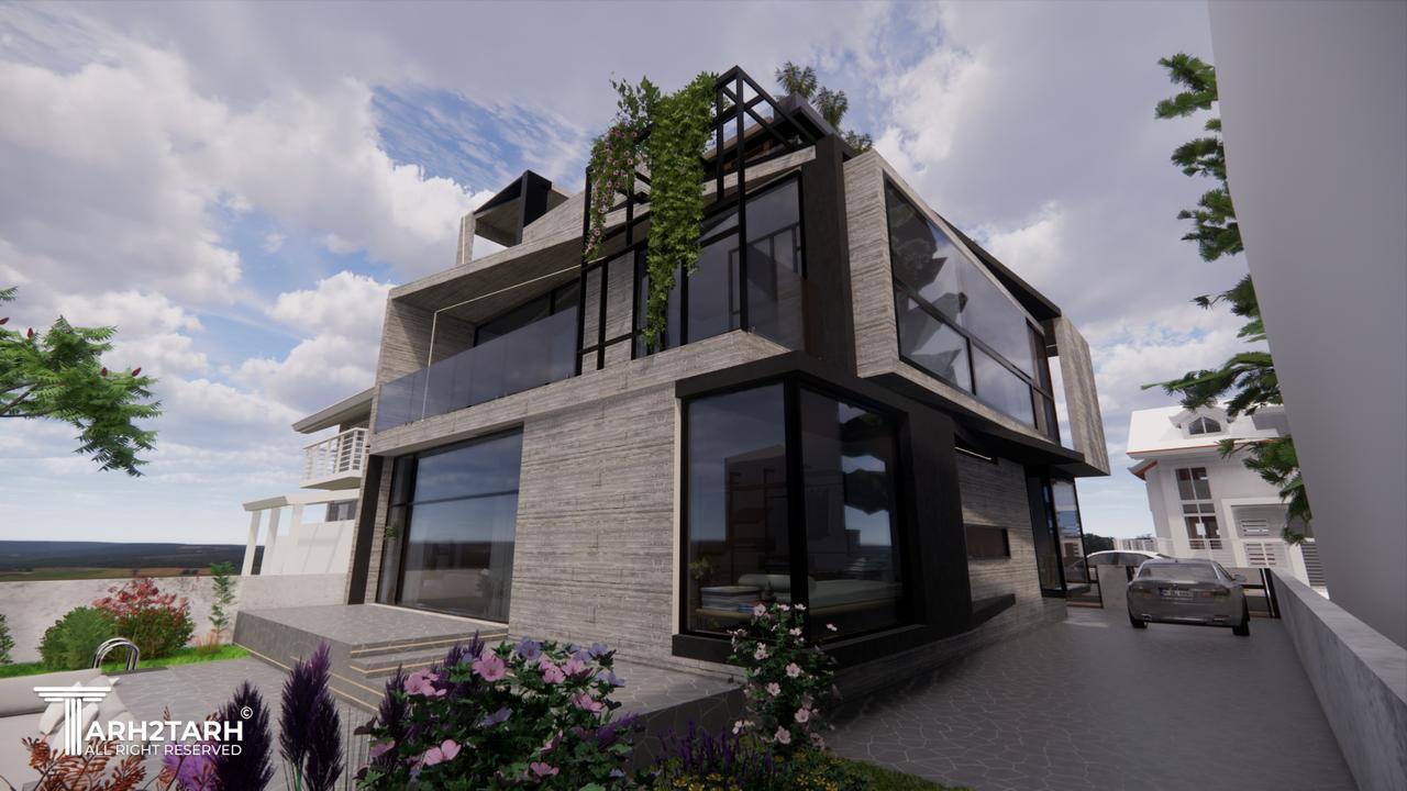 مسابقه طراحی ویلا نمک آبرود