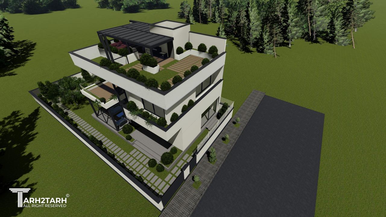 مسابقه طراحی ویلا نمک آبرود