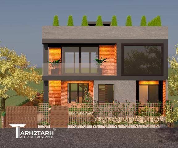 طراحی ویلا نمک آبرود