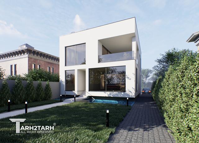 طراحی ویلا نمک آبرود