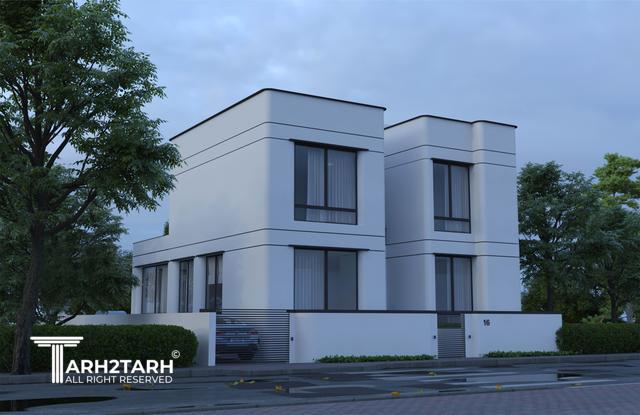 طراحی ویلا نمک آبرود