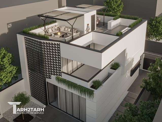 طراحی ویلا نمک آبرود