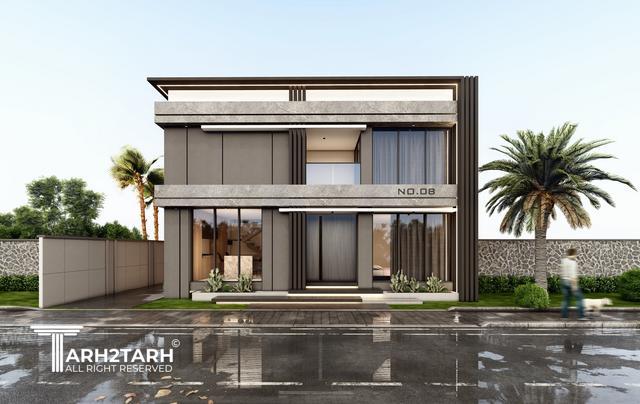 طراحی ویلا نمک آبرود