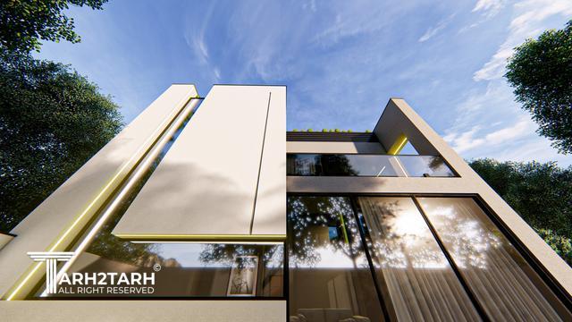 طراحی ویلا نمک آبرود