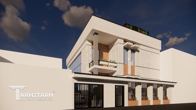 طراحی ویلا نمک آبرود