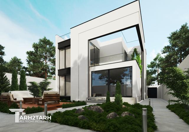 طراحی ویلا نمک آبرود