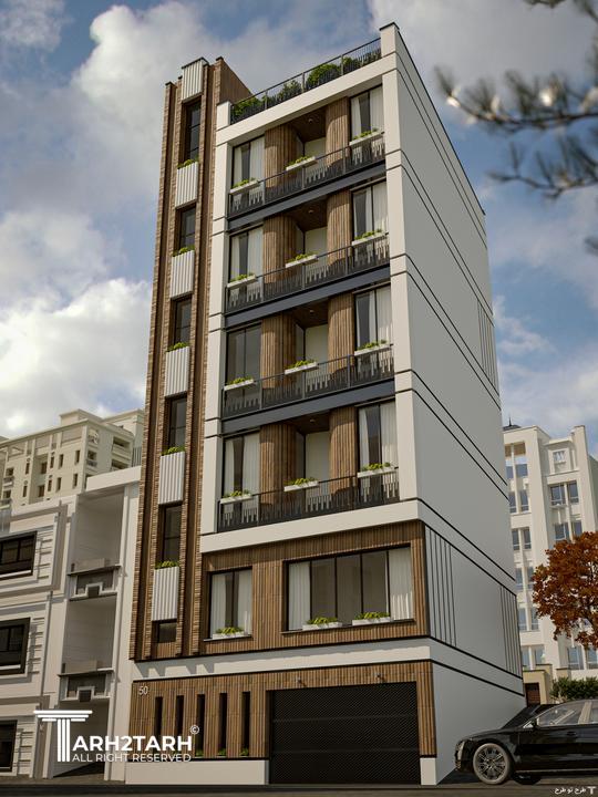 نفر اول مسابقه طراحی نما کاشانک