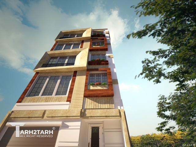 طراحی نما کاشانک