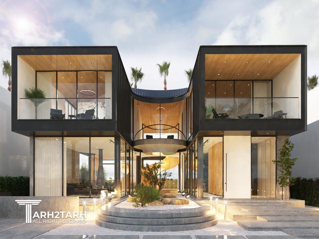 طراحی ویلا آوانگارد ایزدشهر