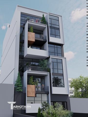 طراحی ساختمان مسکونی نیکا دروس