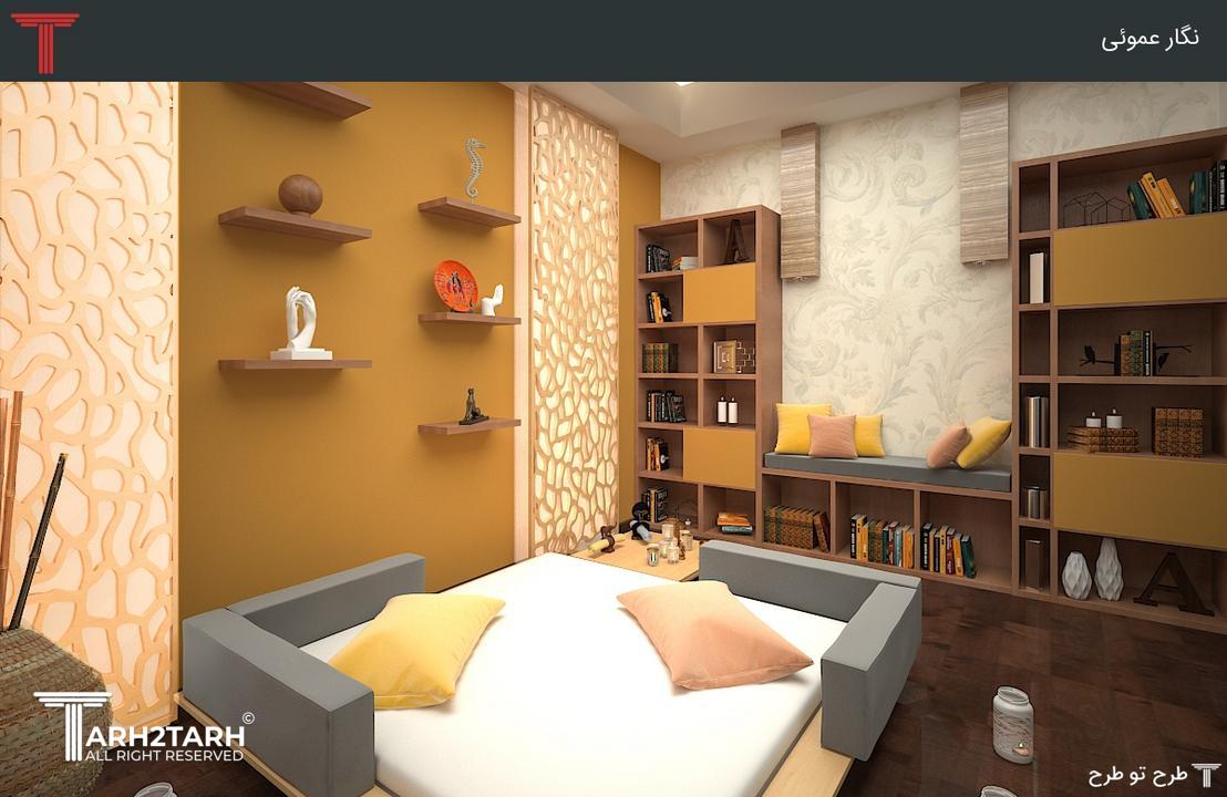 مسابقه طراحی داخلی اتاق آرامش