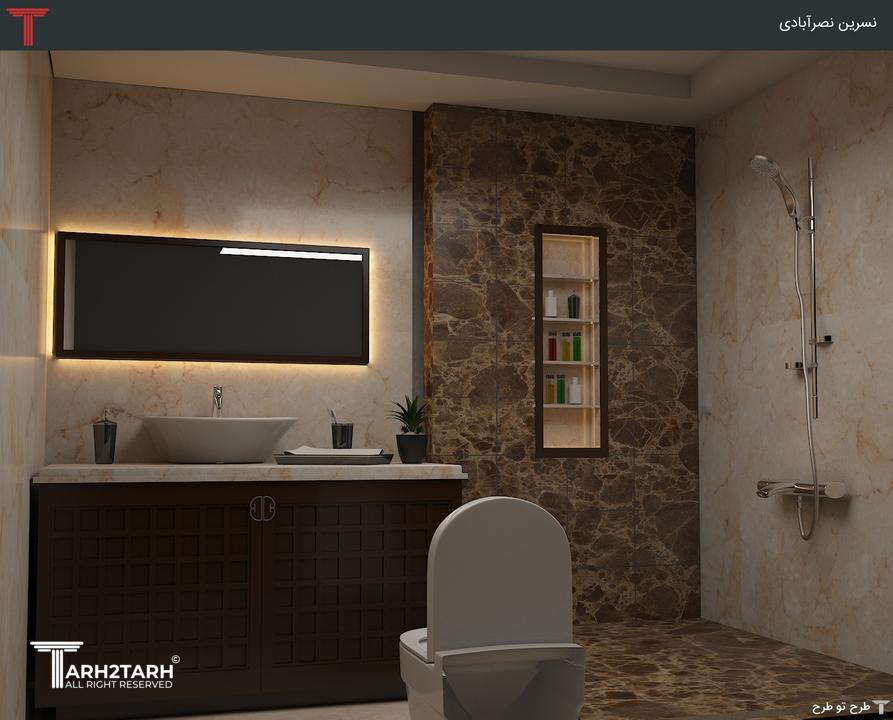 نفر اول مسابقه طراحی داخلی اتاق آرامش