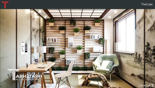 طراحی داخلی اتاق آرامش