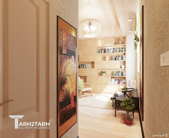 طراحی داخلی اتاق آرامش