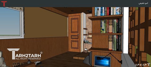 طراحی داخلی اتاق آرامش