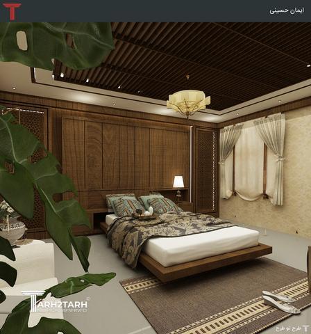 طراحی داخلی اتاق آرامش