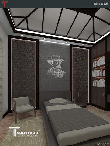 طراحی داخلی اتاق آرامش