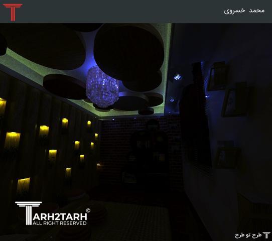 طراحی داخلی اتاق آرامش