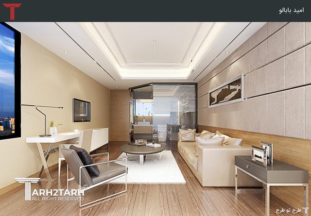 طراحی داخلی اتاق آرامش